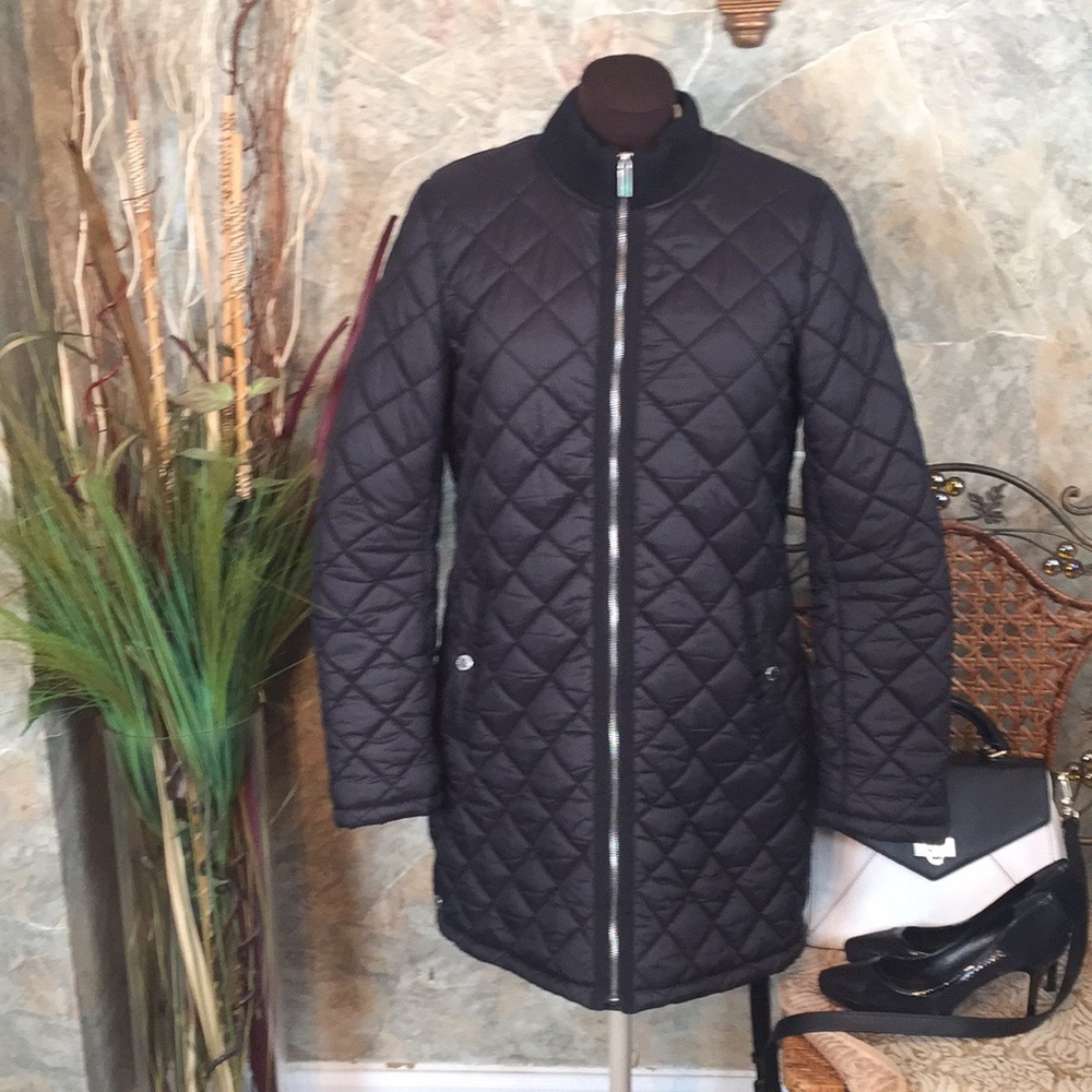 French connection 🌹 quilted long jacket coat